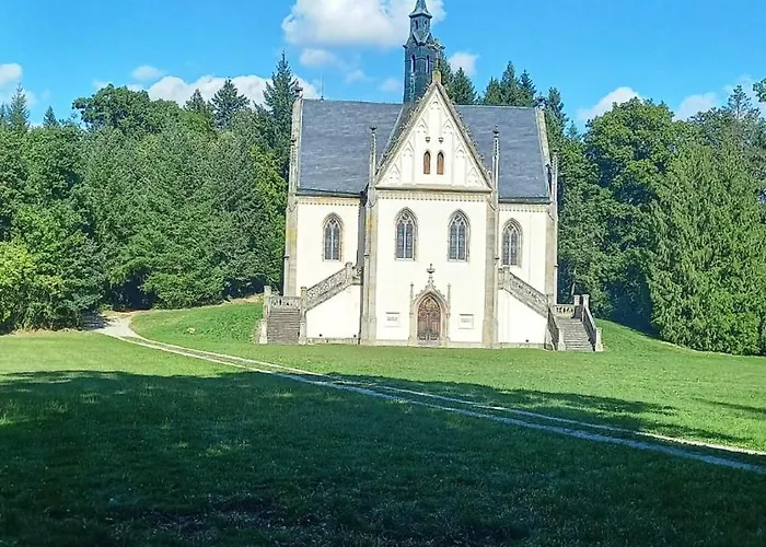 مزرعة للإقامة U Sykorky Ostrov (Central Bohemian)